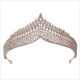 Prinzessinnen-Haarschmuck Tiara mit Strasssteinen und Kristall