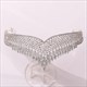 Prinzessinnen-Haarschmuck Tiara mit Strasssteinen und Kristall