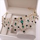 Glittery Rhinestones Crystal Tiara Wedding Headpieces