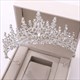 Glittery Rhinestones Crystal Tiara Wedding Headpieces