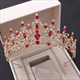 Glittery Rhinestones Crystal Tiara Wedding Headpieces