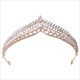 Enchanting Pearl Rhinestone Princess Wedding Headpiece