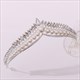 Enchanting Pearl Rhinestone Princess Wedding Headpiece