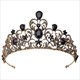 Rhinestone Flower Leaf Bridal Wedding Tiara Crown