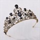 Rhinestone Flower Leaf Bridal Wedding Tiara Crown