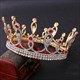 Rhinestone Beaded Princess Headpiece Bridal Tiara