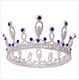 Rhinestone Beaded Princess Headpiece Bridal Tiara