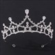 Prinzessinnen-Brautdiadem Kopfschmuck aus Legierung mit Zirkonia