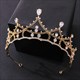 Prinzessinnen-Brautdiadem Kopfschmuck aus Legierung mit Zirkonia