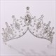 Alloy Crystal Baroque Princess Bridal Tiara