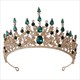 Baroque Alloy Rhinestone Princess Bridal Tiara