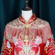 Lace Embellishment Wedding Wrap With Tassels