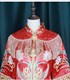 Lace Embellishment Wedding Wrap With Tassels
