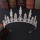Prinzessinnen-Brautdiadem mit Kristall und Strasssteinen