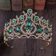 Dramatic Baroque Crystal Alloy Princess Wedding Tiara