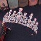 Crystal Alloy Drip Princess Crown Wedding Tiara