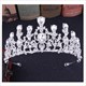 Crystal Alloy Drip Princess Crown Wedding Tiara