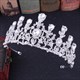 Crystal Alloy Drip Princess Crown Wedding Tiara