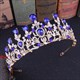 Crystal Alloy Drip Princess Crown Wedding Tiara