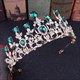 Crystal Alloy Drip Princess Crown Wedding Tiara