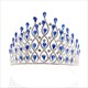 Luxurious Alloy Baroque Rhinestones Drip Princess Bridal Tiara