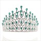 Luxurious Alloy Baroque Rhinestones Drip Princess Bridal Tiara