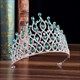 Luxurious Alloy Baroque Rhinestones Drip Princess Bridal Tiara