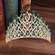 Luxurious Alloy Baroque Rhinestones Drip Princess Bridal Tiara