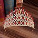 Luxurious Alloy Baroque Rhinestones Drip Princess Bridal Tiara