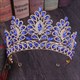 Elegant Baroque Rhinestone Princess Crown Bridal Tiara