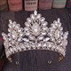 Elegant Baroque Rhinestone Princess Crown Bridal Tiara