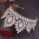 Elegant Baroque Rhinestone Princess Crown Bridal Tiara