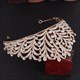 Alloy Leaf Rhinestones Princess Crown Bridal Tiara