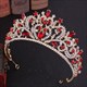 Modern Baroque Alloy Rhinestones Princess Crown Bridal Tiara