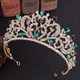 Modern Baroque Alloy Rhinestones Princess Crown Bridal Tiara