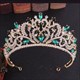Modern Baroque Alloy Rhinestones Princess Crown Bridal Tiara