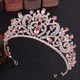 Modern Baroque Alloy Rhinestones Princess Crown Bridal Tiara