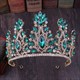 Rhinestone Crystal Princess Crown Bridal Tiara