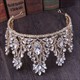 Rhinestone Crystal Princess Crown Bridal Tiara