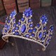 Rhinestone Crystal Princess Crown Bridal Tiara