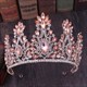 Rhinestone Crystal Princess Crown Bridal Tiara