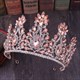 Rhinestone Crystal Princess Crown Bridal Tiara