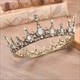 Enchanting Alloy Baroque Beaded Bridal Tiara