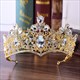 Baroque Crystal Bridal Tiara Princess Crown