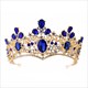 Baroque Crystal Bridal Tiara Princess Crown