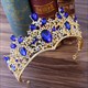 Baroque Crystal Bridal Tiara Princess Crown