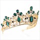 Baroque Crystal Bridal Tiara Princess Crown