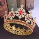 Alloy Baroque Rhinestone Beaded Bridal Tiara