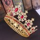 Alloy Baroque Rhinestone Beaded Bridal Tiara