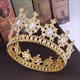 Alloy Baroque Rhinestone Beaded Bridal Tiara